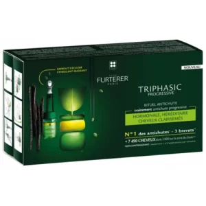 16 René Furterer Progressive Triphasic tratamiento anticaída ampollas 5,5ML Ref1007