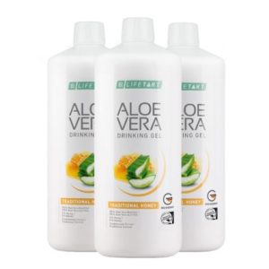 Pack de 3 Aloe Vera Bebible Miel 1.000 ml. Ref. 1019
