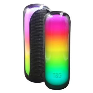 Altavoz Bluetooth con Luces Dinámicas LED RGB Altavoz Bluetooth TG-384 con Luces Dinámicas LED RGB TWS  Referencia: HYX815 ref6054