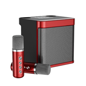 Altavoz Karaoke Bluetooth, Máquina de Karaoke completo, Micrófono Inalámbricos Karaoke con micrófono inalámbricos, máquina de Karaoke completo, Fiesta familiar al aire libre de alta potencia  Referencia: HYX820 ref 6059