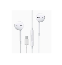 Auriculares con cable Tipo C, Con Microfono, Para Iphone 15 Auriculares con cable Tipo C, Con micrófono para Iphone 15 y resto de Android con Puerto Tipo C  Referencia: FSD1656 Ref..6010