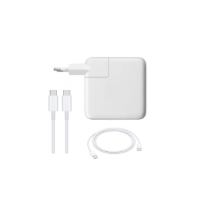 CARGADOR 87W USB-C PARA APPLE MACKBOOK Cargador 87W USB-C Con cable USB C A USB C 2 METRO Para Apple MackBook  Referencia: KJ842 ref6112