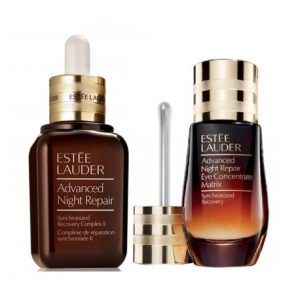E, Lauder Anr face serum & Eye sup crem set Ref. 1026