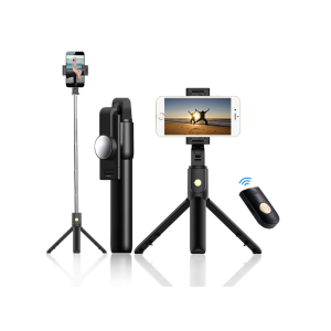 Palo Selfie Tripode Bluetooth K10 Tripode Selfie Stick bluetooth horizontal y vertical bluetooth   Referencia: FSD1593 ref6098