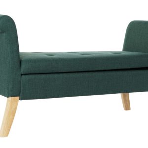 DESCALZADORA POLIESTER MADERA 130X44X69 VERDE MB-179551 Disponible ref13330