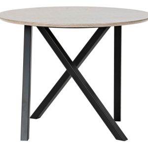 MESITA AUXILIAR METAL MADERA 65X65X49,5 MB-182596 Disponible Ref 13132