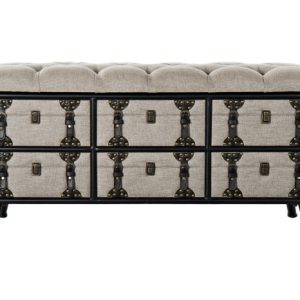 DESCALZADORA METAL PU 120X40X50 INSDUSTRIAL BEIGE MB-184728 Ref 13326