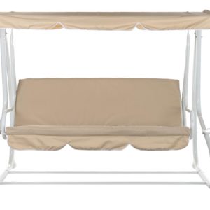 BANCO ACERO POLIESTER 210X120X167 COLUMPIO BEIGE MB-192548 Disponible Ref 13460