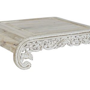 MESITA AUXILIAR MANGO 121X83,8X35,5 DECAPE BLANCO MB-201002 Disponible ref13117