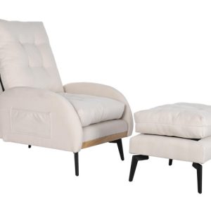 SOFA CAMA SET 2 POLIESTER 74X85X90 RECLINABLE MB-202973 Disponible REF13409