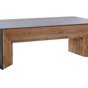 MESA CENTRO MADERA RECICLADA PINO 135X75X45 MARRON MB-204938 Disponible ref13166