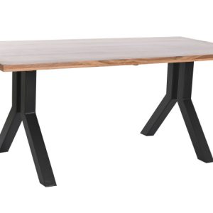 MESA COMEDOR METAL JAMUN 180X90X75 NATURAL MB-205746 Disponible ref13210