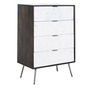 CAJONERA MANGO 70X40X105 MARRON OSCURO MB-206315 Disponible ref13062