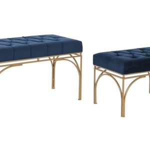 DESCALZADORA SET 2 POLIESTER METAL 80X40X48 MB-206595 Disponible ref13317