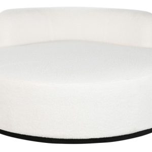 SOFA POLIESTER 150X150X69 BORREGUITO BLANCO MB-206606 Disponible REF13404