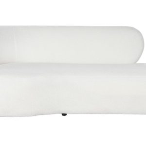 SOFA POLIESTER 193X92X79 BORREGUITO BLANCO MB-206621 Disponible REF13402