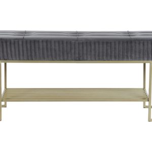 DESCALZADORA POLIESTER METAL 120X40X45 TERCIOPELO MB-206653 Disponible Ref 13305