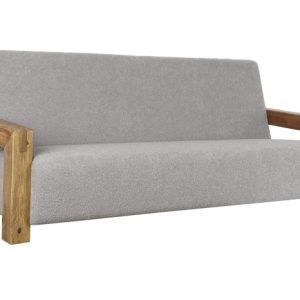 SOFA MADERA RECICLADA POLIESTER 221X94X83 BOUCLE MB-207606 DisponibleREF13400
