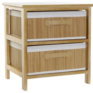 CAJONERA BAMBU PAULOWNIA 42X32X45 3,80 NATURAL MB-208279 Disponible ref13055