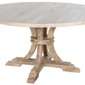 MESA REDONDA COMEDOR MADERA MACIZA 150X150X76 MB-208794 Disponible ref13207