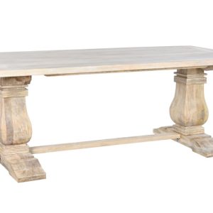 MESA COMEDOR MADERA MACIZA MANGO 215X100X76 DECAPE MB-208797 Disponible ref13205