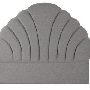 CABECERO CAMA POLIESTER MDF 189X8X180 GRIS MB-210580 Disponible ref13277
