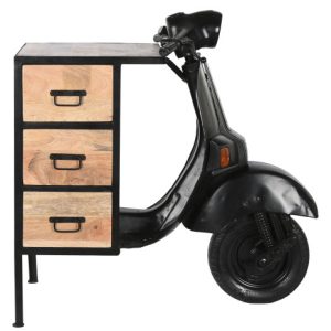 CAJONERA HIERRO MANGO 100X68X105 MOTO DESGASTADO MB-211335 REF13051