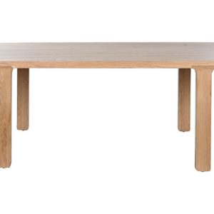 MESA COMEDOR ROBLE MDF 210X101X76 41 VENEER MB-211515 Disponible ref13203
