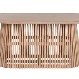 MESA OVALADA COMEDOR MINDI 180X100X75 NATURAL MB-212024 Disponible ref13199