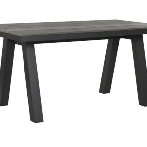 MESA COMEDOR ALUMINIO PS 160X90X77 EXTERIOR GRIS MB-213793 Disponible ref13423