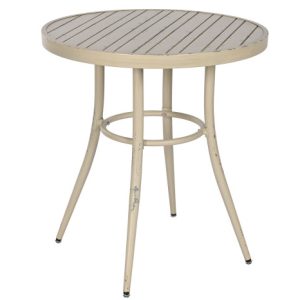 MESA COMEDOR ALUMINIO 70X70X75 EXTERIOR MB-213797 Disponible ref13420