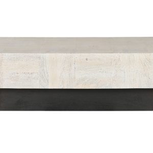 MESA CENTRO MADERA 150X77X46 46,70 BEIGE MB-214800 Disponible ref13157