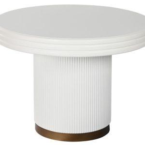 MESA CENTRO ABETO MDF 70X70X52 BLANCO MB-216606 Disponible ref13149
