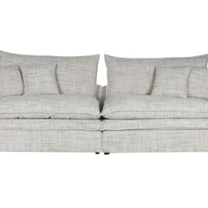 SOFA POLIESTER 272X168X76 CHAISELOUNGE BEIGE MB-216573 Disponible Ref 13374