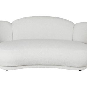 SOFA POLIESTER 195X103X74 NUBE BLANCO MB-217367 Disponible ref13371