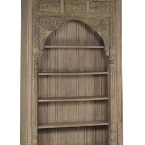ESTANTERIA TECA 168X56X272 PIEZA UNICA MB-217962 Disponible ref13224
