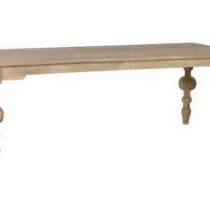 MESA COMEDOR MANGO 220X90X78 PATAS TORNEADAS MB-217971 Disponible ref13171