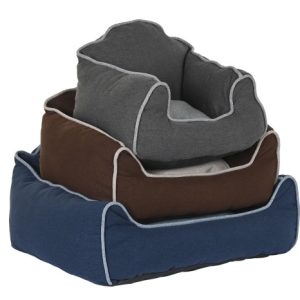 CAMA MASCOTA SET 3 POLIESTER 72X61X34 AZUL RM-205856 Disponible Ref 2023