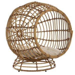 CAMA MASCOTA RATAN SINTETICO POLIESTER 60X58X58 RM-212129 Ref 2018