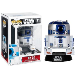 Figura POP Star Wars R2-D2 Figura de vinilo, tamaño aprox. 9cm. Pop! Star Wars Bobble-Head: R2-D2. Ref0289