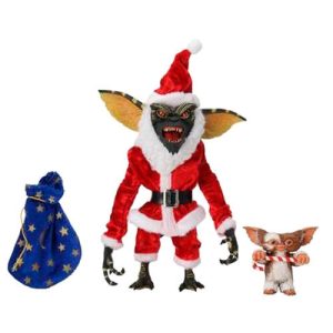 Blister 2 figuras Santa Stripe y Gizmo Gremlins 18cm Figuras articuladas: Tamaño: 18cm.REF0395
