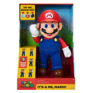 Figura interactiva ingles Its A Me Mario Super Mario Nintendo 36cm ref0430