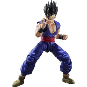 Figura SH Figuarts Son Gohan Super Hero Dragon Ball Super 14cm Tamaño: 14cm. Figura articulada. Contiene accesorios. Ref0043
