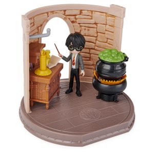 Diorama Magical Minis Aula de Pociones Harry Harry Potter Wizarding World ref0204
