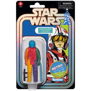 Figura Luke Skywalker Retro Colecction Star Wars 9,5cm Tamaño: 9,5cm. Figura articulada. Contiene accesorios. REF0283
