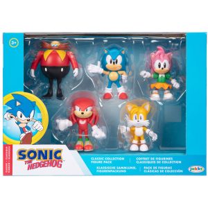 Blister 5 figuras Sonic The Hedgehog 6cm Tamaño: 6cm. ref0465