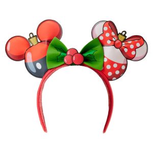 Diadema Orejas Navidad Mickey & Minnie Disney Loungefly REF0378