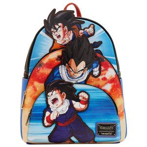 Mochila Trio Dragon Ball Z Loungefly 31cm REF0460