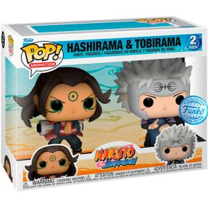 Blister 2 figuras POP Naruto Shippuden Hashirama & Tobirama Exclusive Ref0072