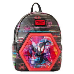 Mochila lenticular Cruzando el Multiverso Spiderman Marvel Loungefly 27cm Ref 0453